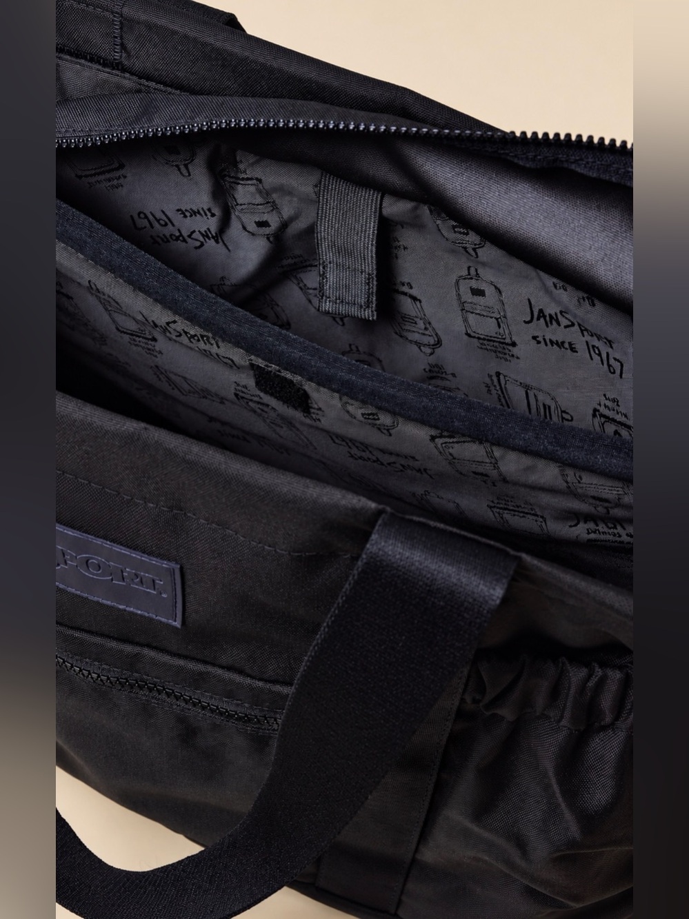 JanSport Black Tote Bag - Everyday Carry - Picture 4 of 4